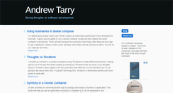 Desktop Screenshot of andrewtarry.com